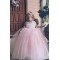 Cute Lace and Tulle Pink Flower Girl Dresses 905092