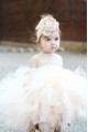 Cute Lace and Tulle Long Sleeves Flower Girl Dresses 905094
