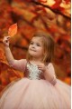 Cute Sequins and Tulle Flower Girl Dresses with Sleeves 905096