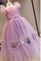 Cute Floor Length Tulle Flower Girl Dresses 905099