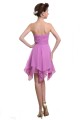 A-Line Sweetheart Short Purple Bridesmaid Dresses/Wedding Party Dresses BD010003