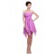 A-Line Sweetheart Short Purple Bridesmaid Dresses/Wedding Party Dresses BD010003