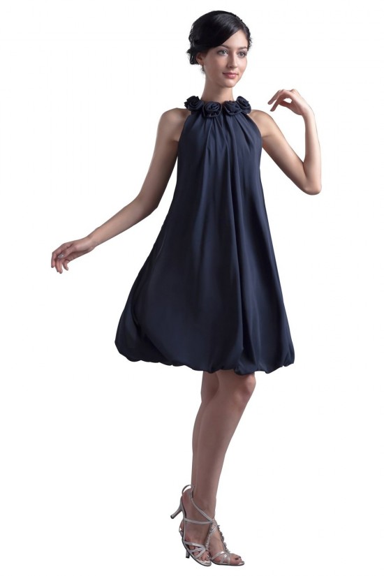 A-Line Short Black Bridesmaid Dresses/Wedding Party Dresses BD010013 A-Line Short Black Bridesmaid Dresses/Wedding Party Dresses BD010013