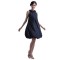 A-Line Short Black Bridesmaid Dresses/Wedding Party Dresses BD010013