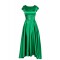 A-Line Short Sleeve Short Green Bridesmaid Dresses/Wedding Party Dresses BD010014