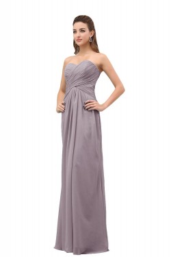 Sweetheart Long Chiffon Bridesmaid Dresses/Wedding Party Dresses BD010015