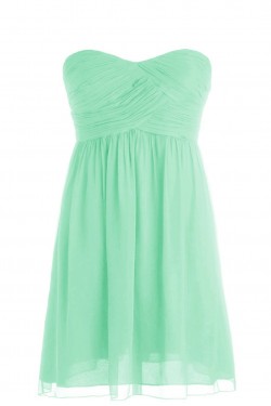 A-Line Short Chiffon Bridesmaid Dresses/Wedding Party Dresses BD010018