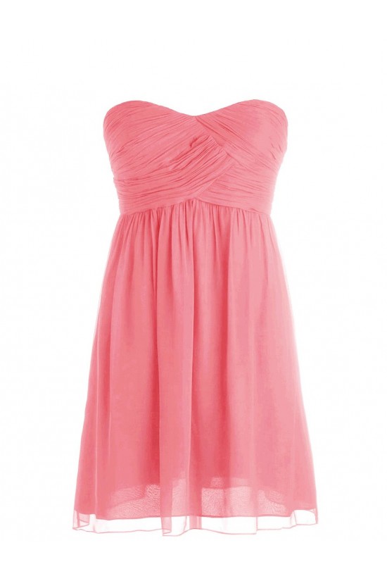 A-Line Short Chiffon Bridesmaid Dresses/Wedding Party Dresses BD010018 A-Line Short Chiffon Bridesmaid Dresses/Wedding Party Dresses BD010018