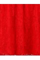 A-Line Sweetheart Short Red Lace Bridesmaid Dresses/Wedding Party Dresses BD010027