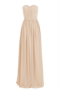 A-Line Sweetheart Long Black Chiffon Bridesmaid Dresses/Wedding Party Dresses BD010029