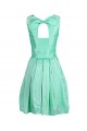 A-Line Short Green Bridesmaid Dresses/Wedding Party Dresses BD010032