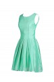 A-Line Short Green Bridesmaid Dresses/Wedding Party Dresses BD010032