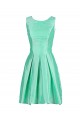 A-Line Short Green Bridesmaid Dresses/Wedding Party Dresses BD010032