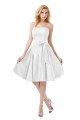 A-Line Strapless Short Bridesmaid Dresses/Wedding Party Dresses BD010034