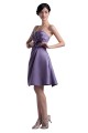 A-Line Sweetheart Short Satin Bridesmaid Dresses/Wedding Party Dresses BD010046