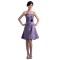 A-Line Sweetheart Short Satin Bridesmaid Dresses/Wedding Party Dresses BD010046