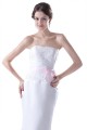 Trumpet/Mermaid Strapless Long Bridesmaid Dresses/Wedding Party Dresses BD010050