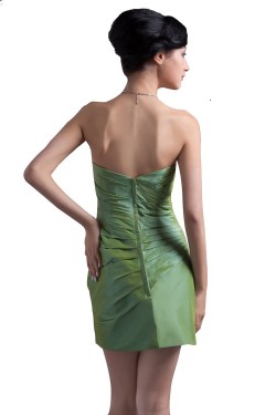 Short/Mini Sweetheart Taffeta Bridesmaid Dresses/Wedding Party Dresses BD010055