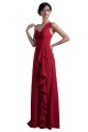 One-Shoulder Long Chiffon Bridesmaid Dresses/Wedding Party Dresses BD010058