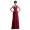 One-Shoulder Long Chiffon Bridesmaid Dresses/Wedding Party Dresses BD010058