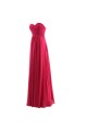 A-Line Sweetheart Long Purple Chiffon Bridesmaid Dresses/Wedding Party Dresses BD010071