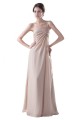 Empire One-Shoulder Long Chiffon Bridesmaid Dresses/Wedding Party Dresses/Maternity Dresses BD010079