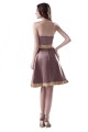 A-Line Strapless Short Satin Bridesmaid Dresses/Wedding Party Dresses BD010080