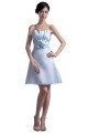 A-Line Strapless Short Bridesmaid Dresses/Wedding Party Dresses BD010091