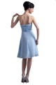 A-Line Sweetheart Short Blue Chiffon Bridesmaid Dresses/Wedding Party Dresses BD010096