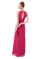 A-Line V-Neck Long Blue Bridesmaid Dresses/Wedding Party Dresses BD010102