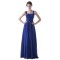 Sheath/Column Royal Blue Long Chiffon Bridesmaid Dresses/Wedding Party Dresses BD010104