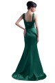 Trumpet/Mermaid V-Neck Long Satin Bridesmaid Dresses/Wedding Party Dresses BD010106