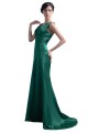 Trumpet/Mermaid V-Neck Long Satin Bridesmaid Dresses/Wedding Party Dresses BD010106