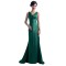 Trumpet/Mermaid V-Neck Long Satin Bridesmaid Dresses/Wedding Party Dresses BD010106