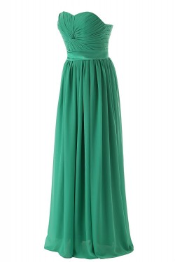 Sheath/Column Sweetheart Long Purple Chiffon Bridesmaid Dresses/Wedding Party Dresses BD010114