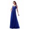 Empire Royal Blue Long Chiffon Bridesmaid Dresses/Wedding Party Dresses Maternity Dresses BD010118