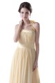 Sheath/Column Halter Long Yellow Chiffon Bridesmaid Dresses/Wedding Party Dresses BD010121 Sheath/Column Halter Long Yellow Chiffon Bridesmaid Dresses/Wedding Party Dresses BD010121