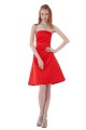 A-Line Strapless Short Red Bridesmaid Dresses/Wedding Party Dresses BD010124 A-Line Strapless Short Red Bridesmaid Dresses/Wedding Party Dresses BD010124