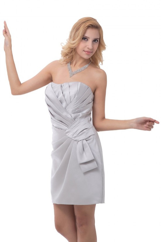 Short/Mini Strapless Bridesmaid Dresses/Wedding Party Dresses BD010129