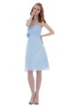 A-Line Sweetheart Short Blue Bridesmaid Dresses/Wedding Party Dresses BD010135