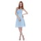 A-Line Sweetheart Short Blue Bridesmaid Dresses/Wedding Party Dresses BD010135