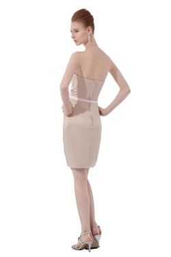 Sheath Sweetheart Short/Mini Bridesmaid Dresses/Wedding Party Dresses BD010137