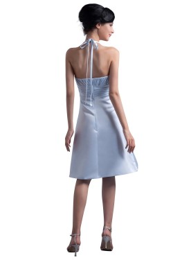 A-Line Halter Short/Mini Bridesmaid Dresses/Wedding Party Dresses BD010139