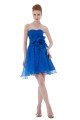 A-Line Strapless Short/Mini Blue Bridesmaid Dresses/Wedding Party Dresses BD010145 A-Line Strapless Short/Mini Blue Bridesmaid Dresses/Wedding Party Dresses BD010145