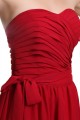 A-Line Sweetheart Short Red Chiffon Bridesmaid Dresses/Wedding Party Dresses BD010155