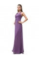 A-Line V-Neck Long Chiffon Bridesmaid Dresses/Wedding Party Dresses BD010156