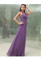 A-Line V-Neck Long Chiffon Bridesmaid Dresses/Wedding Party Dresses BD010156