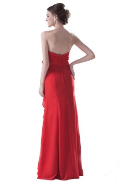 Strapless Long Bridesmaid Dresses/Wedding Party Dresses BD010157