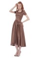 A-Line Short Sleeve Short Bridesmaid Dresses/Wedding Party Dresses BD010169