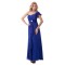 Sheath/Column One-Shoulder Royal Blue Long Chiffon Bridesmaid Dresses/Wedding Party Dresses BD010179